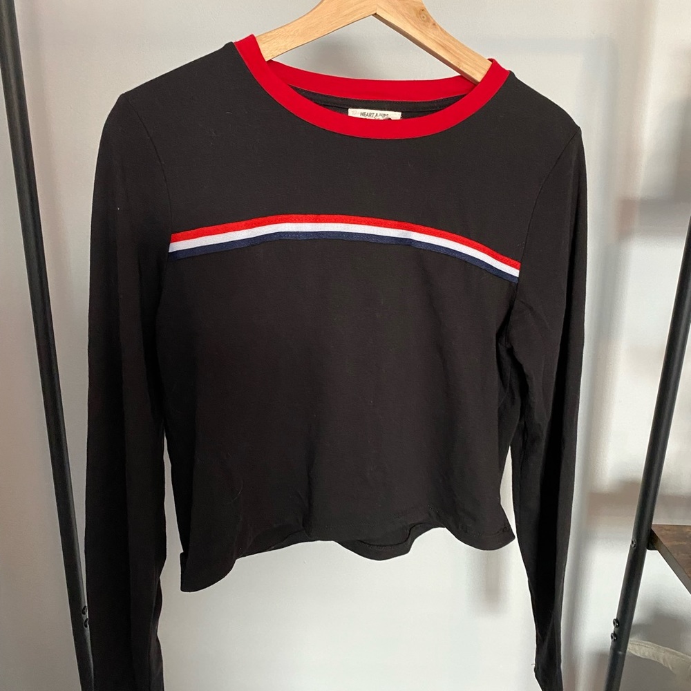 Heart and hips long sleeve shirt size Large